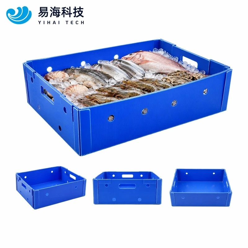 Corrugated Plastic For Seafood Boxes factory Corrugated Plastic For Seafood Boxes factory